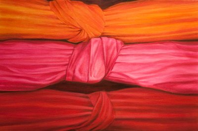 Silk Knots, 2010 by Lincoln Seligman